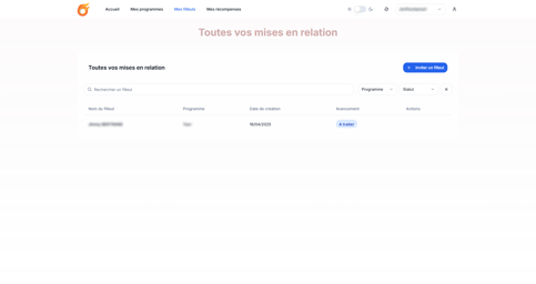 ESPACE AMBASSADEUR - MISE EN RELATION